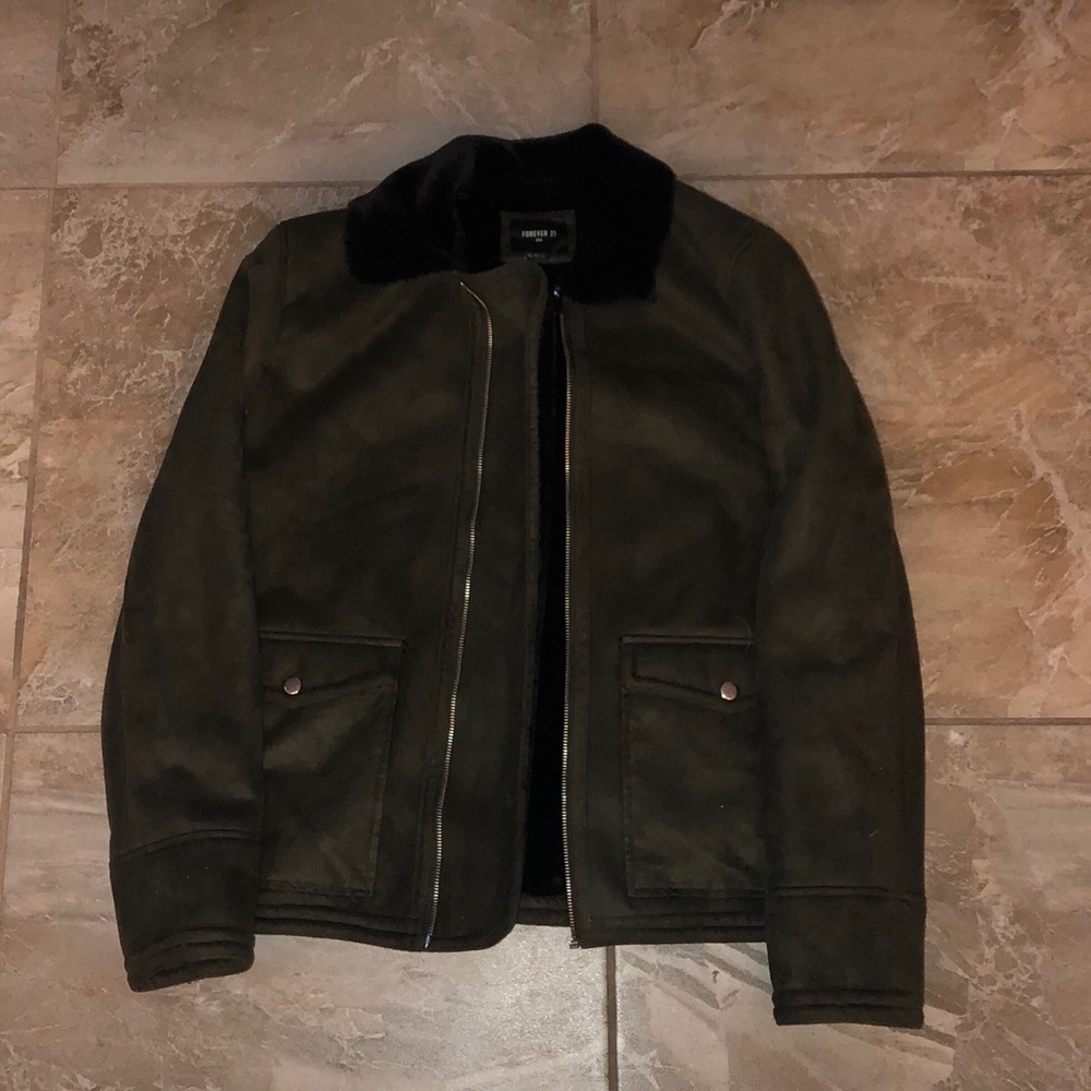 Faux Sherpa Jacket